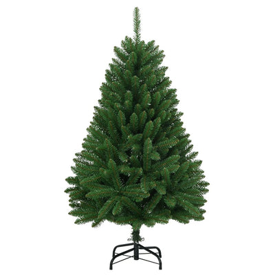 Vidaxl kunstkerstboom met scharnieren en standaard 150 cm