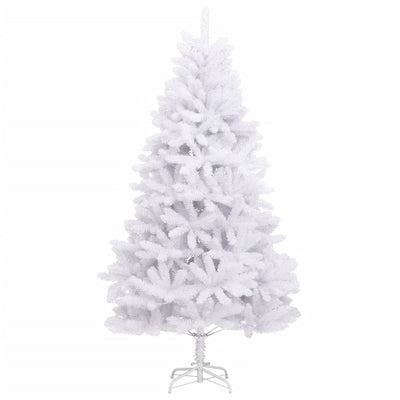 Vidaxl kunstkerstboom met scharnieren en standaard 180 cm wit