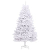 Vidaxl kunstkerstboom met scharnieren met standaard 300 cm wit