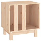 Vidaxl hondenhok 50x40x52 cm massief grenenhout - afbeelding 2