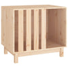 Vidaxl hondenhok 70x50x62 cm massief grenenhout