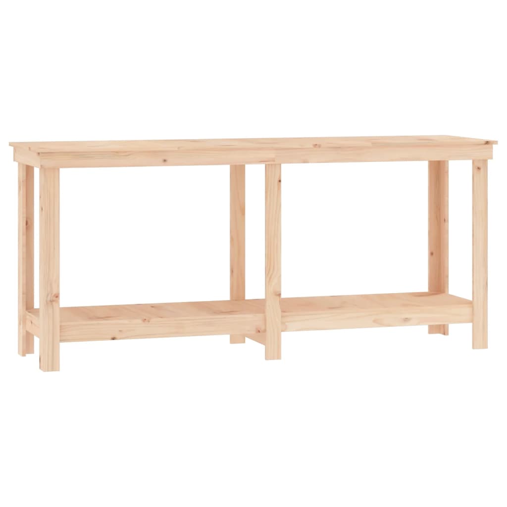 Vidaxl werkbank 180x50x80 cm massief grenenhout