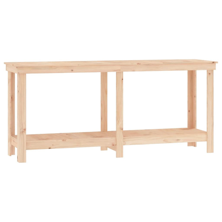 Vidaxl werkbank 180x50x80 cm massief grenenhout