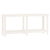 Vidaxl werkbank 180x50x80 cm massief grenenhout wit