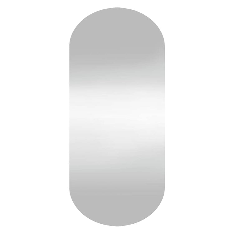 Vidaxl wandspiegel 35x80 cm ovaal glas