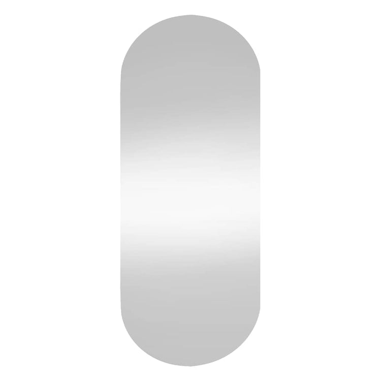 Vidaxl wandspiegel 35x80 cm ovaal glas