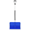 Vidaxl sneeuwschep 145 cm aluminium blauw