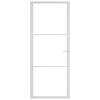 Vidaxl binnendeur 83x201,5 cm esg-glas en aluminium wit