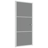 Vidaxl binnendeur 93x201,5 cm esg-glas en aluminium wit