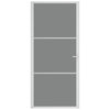 Vidaxl binnendeur 93x201,5 cm esg-glas en aluminium wit