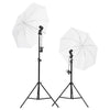 Vidaxl fotostudioset met verlichtingsset en achtergrondscherm