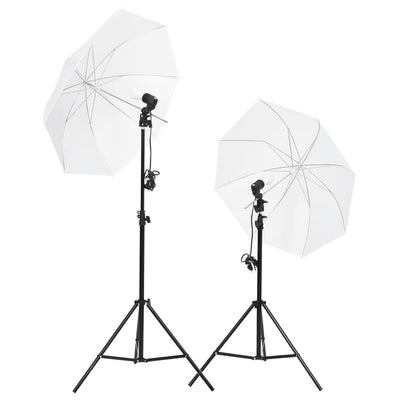 Vidaxl fotostudioset met verlichtingsset en achtergrondscherm