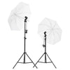 Vidaxl fotostudioset met verlichtingsset en achtergrondscherm