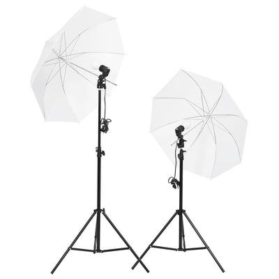 Vidaxl fotostudioset met verlichtingsset en achtergrondscherm