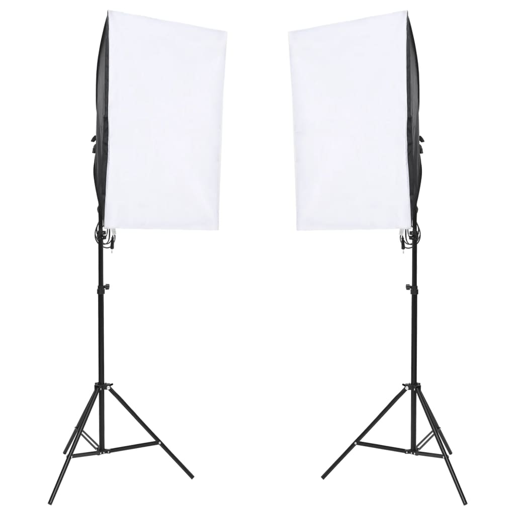 Vidaxl fotostudioset met verlichtingsset en achtergrondscherm