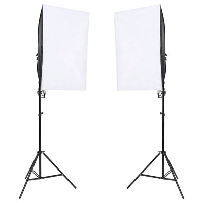 Vidaxl fotostudioset met verlichtingsset en achtergrondscherm