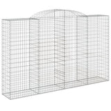 VidaXL Schanskorven 5 st gewelfd 300x50x180 200 cm ijzer - afbeelding 3