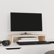Vidaxl monitorstandaard 50x27x10 cm massief grenenhout - afbeelding 3