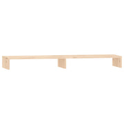 Vidaxl monitorstandaard 100x27x10 cm massief grenenhout - afbeelding 2