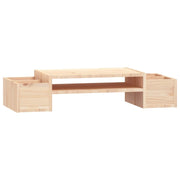 Vidaxl monitorstandaard 70x27,5x15 cm massief grenenhout - afbeelding 2