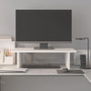 Vidaxl monitorstandaard 50x27x15 cm massief grenenhout wit