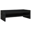 Vidaxl monitorstandaard 50x24x16 cm massief grenenhout zwart