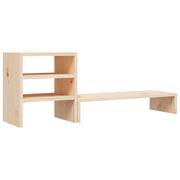 Vidaxl monitorstandaard 81x20x30 cm massief grenenhout - afbeelding 2