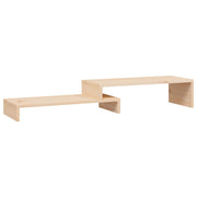 Vidaxl monitorstandaard (52-101)x22x14 cm massief grenenhout - afbeelding 2