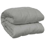Vidaxl verzwaringsdeken 120x180 cm 5 kg stof grijs - afbeelding 2