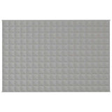 Vidaxl verzwaringsdeken 120x180 cm 9 kg stof grijs - afbeelding 3