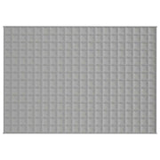Vidaxl verzwaringsdeken 138x200 cm 10 kg stof grijs - afbeelding 3