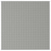 Vidaxl verzwaringsdeken 200x200 cm 13 kg stof grijs