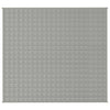Vidaxl verzwaringsdeken 200x225 cm 9 kg stof grijs