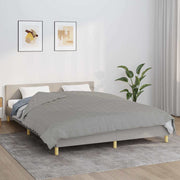 Vidaxl verzwaringsdeken 220x235 cm 11 kg stof grijs - afbeelding 1