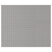 Vidaxl verzwaringsdeken 220x260 cm 11 kg stof grijs - afbeelding 3