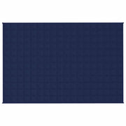 Vidaxl verzwaringsdeken 120x180 cm 9 kg stof blauw - afbeelding 3