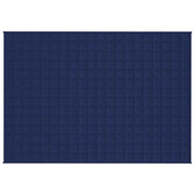 Vidaxl verzwaringsdeken 138x200 cm 10 kg stof blauw - afbeelding 3