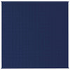 Vidaxl verzwaringsdeken 200x200 cm 13 kg stof blauw