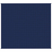 Vidaxl verzwaringsdeken 200x225 cm 9 kg stof blauw - afbeelding 3
