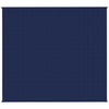 Vidaxl verzwaringsdeken 200x225 cm 13 kg stof blauw