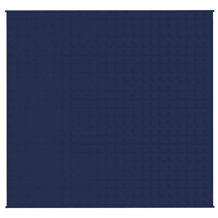 Vidaxl verzwaringsdeken 220x235 cm 15 kg stof blauw