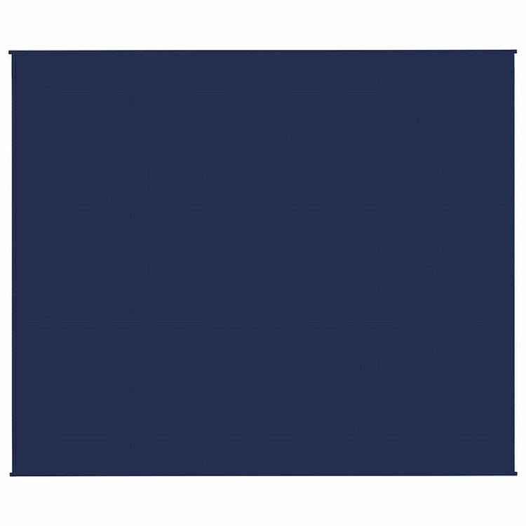 Vidaxl verzwaringsdeken 220x260 cm 11 kg stof blauw