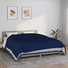 Vidaxl verzwaringsdeken 235x290 cm 11 kg stof blauw