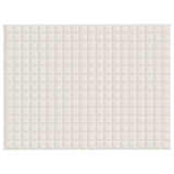 Vidaxl verzwaringsdeken 150x200 cm 11 kg stof lichtcrèmekleurig - afbeelding 3
