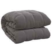 Vidaxl verzwaringsdeken 120x180 cm 5 kg stof grijs - afbeelding 2