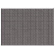 Vidaxl verzwaringsdeken 150x200 cm 11 kg stof grijs - afbeelding 3