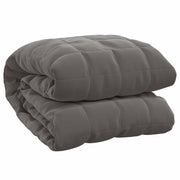 Vidaxl verzwaringsdeken 220x235 cm 15 kg stof grijs - afbeelding 2