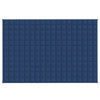 Vidaxl verzwaringsdeken 120x180 cm 9 kg stof blauw