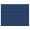 Vidaxl verzwaringsdeken 150x200 cm 11 kg stof blauw