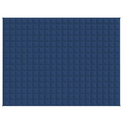 Vidaxl verzwaringsdeken 150x200 cm 11 kg stof blauw - afbeelding 3